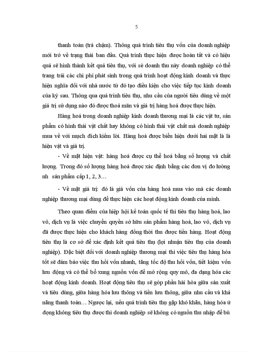 image for page Hoàn thiện hạch toán tiêu thụ hàng hoá và kết quả tiêu thụ tại Công ty XNK dệt may VINATEX 1