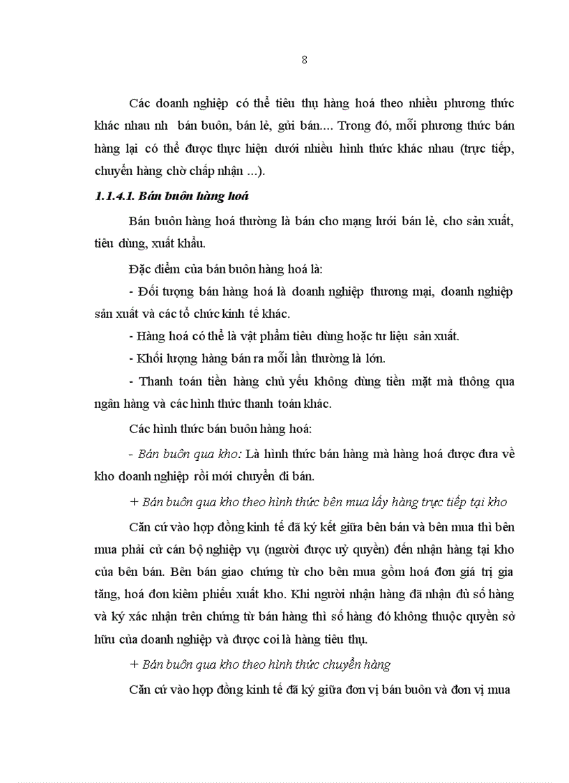 image for page Hoàn thiện hạch toán tiêu thụ hàng hoá và kết quả tiêu thụ tại Công ty XNK dệt may VINATEX 1