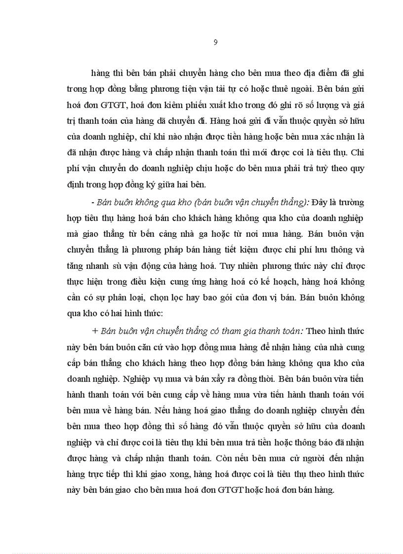 image for page Hoàn thiện hạch toán tiêu thụ hàng hoá và kết quả tiêu thụ tại Công ty XNK dệt may VINATEX 1