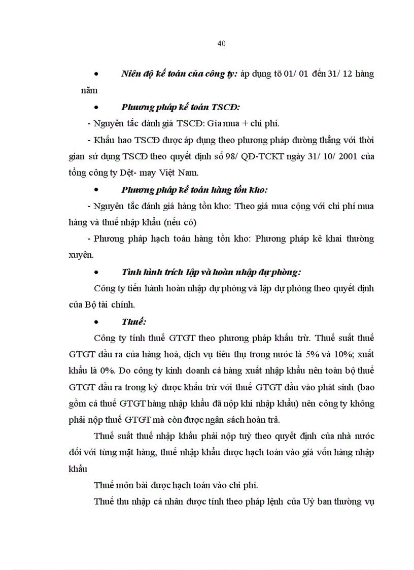 image for page Hoàn thiện hạch toán tiêu thụ hàng hoá và kết quả tiêu thụ tại Công ty XNK dệt may VINATEX 1