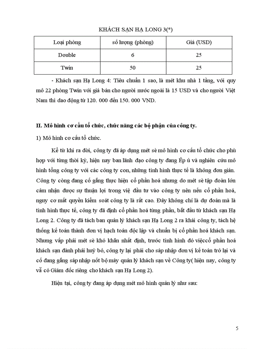 image for page Báo cáo thực tập tại Công ty du lịch Quảng Ninh