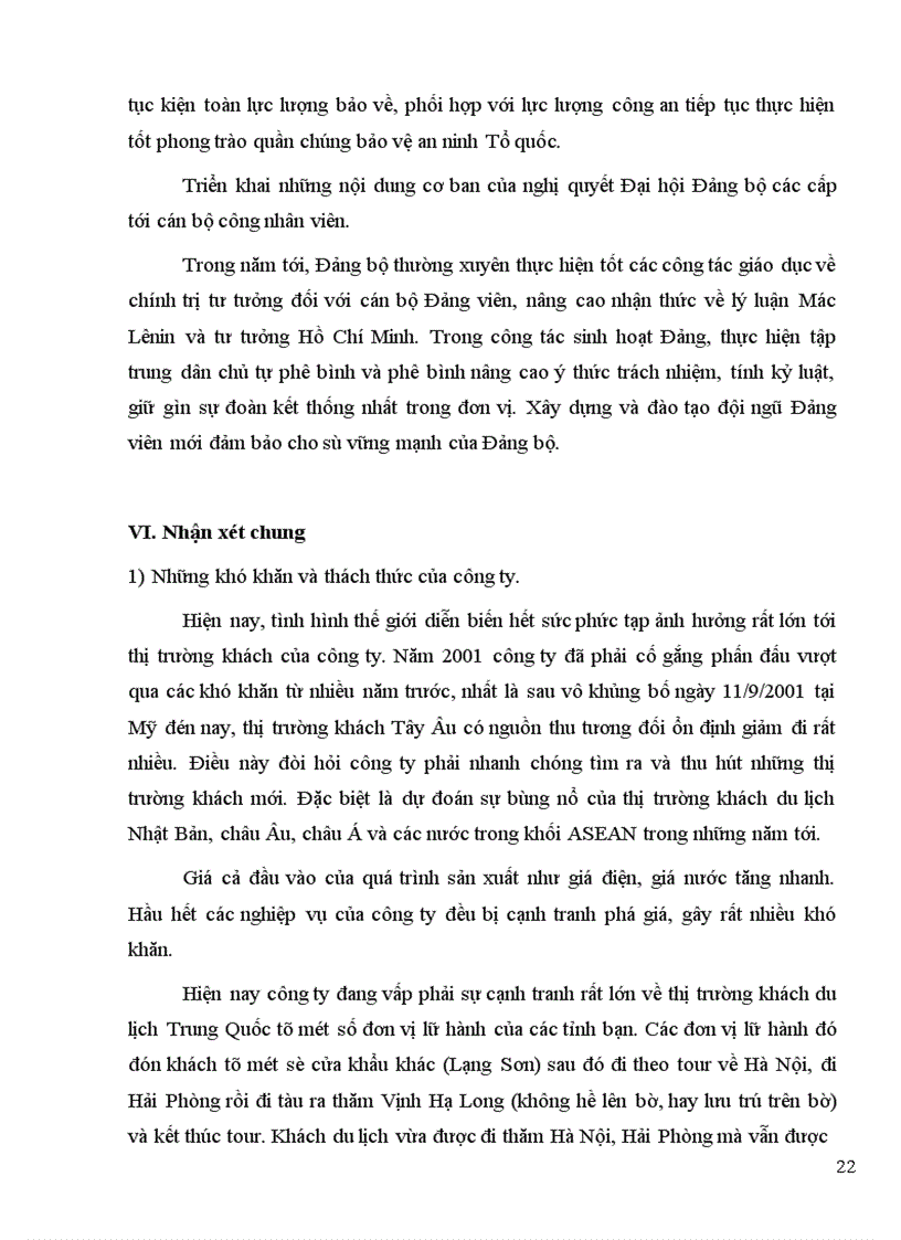 image for page Báo cáo thực tập tại Công ty du lịch Quảng Ninh