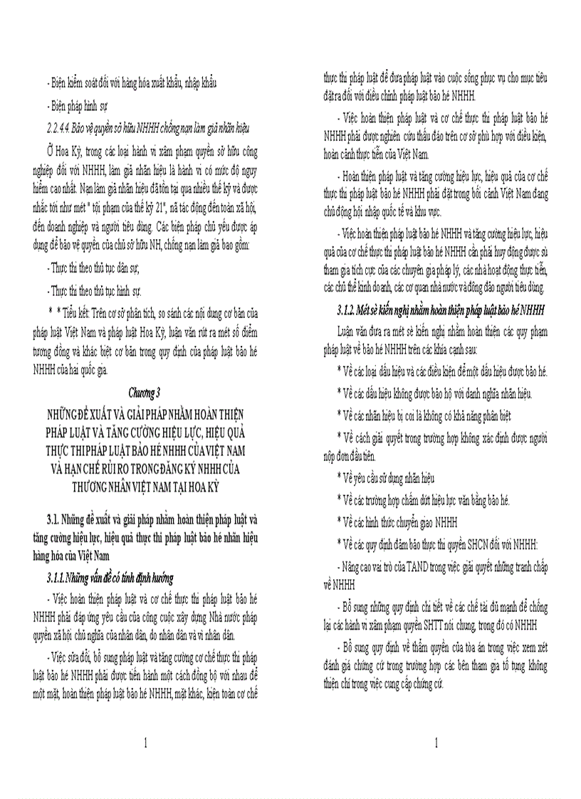 image for page Nội dung cơ bản của pháp luật Việt Nam và pháp luật Hoa Kỳ về bảo hộ nhãn hiệu hàng hóa