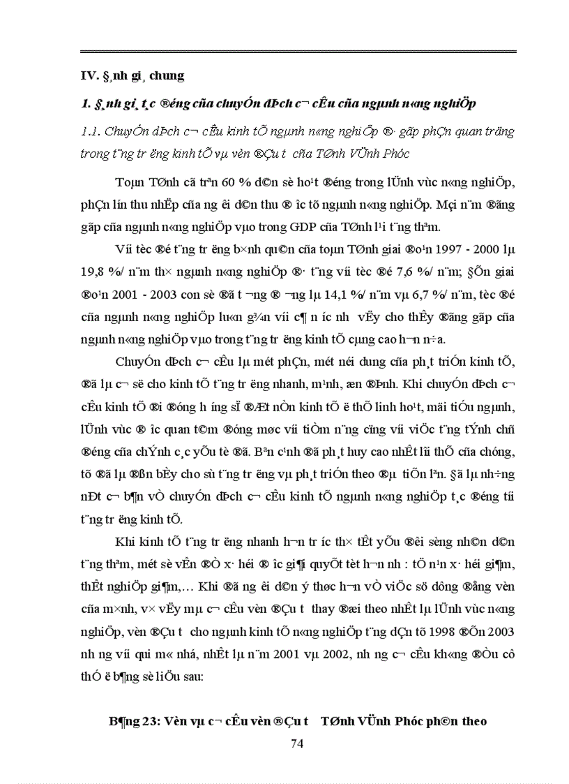 image for page Thực trạng về chuyển dịch cơ cấu kinh tế ngành nông nghiệp tỉnh Vĩnh Phúc