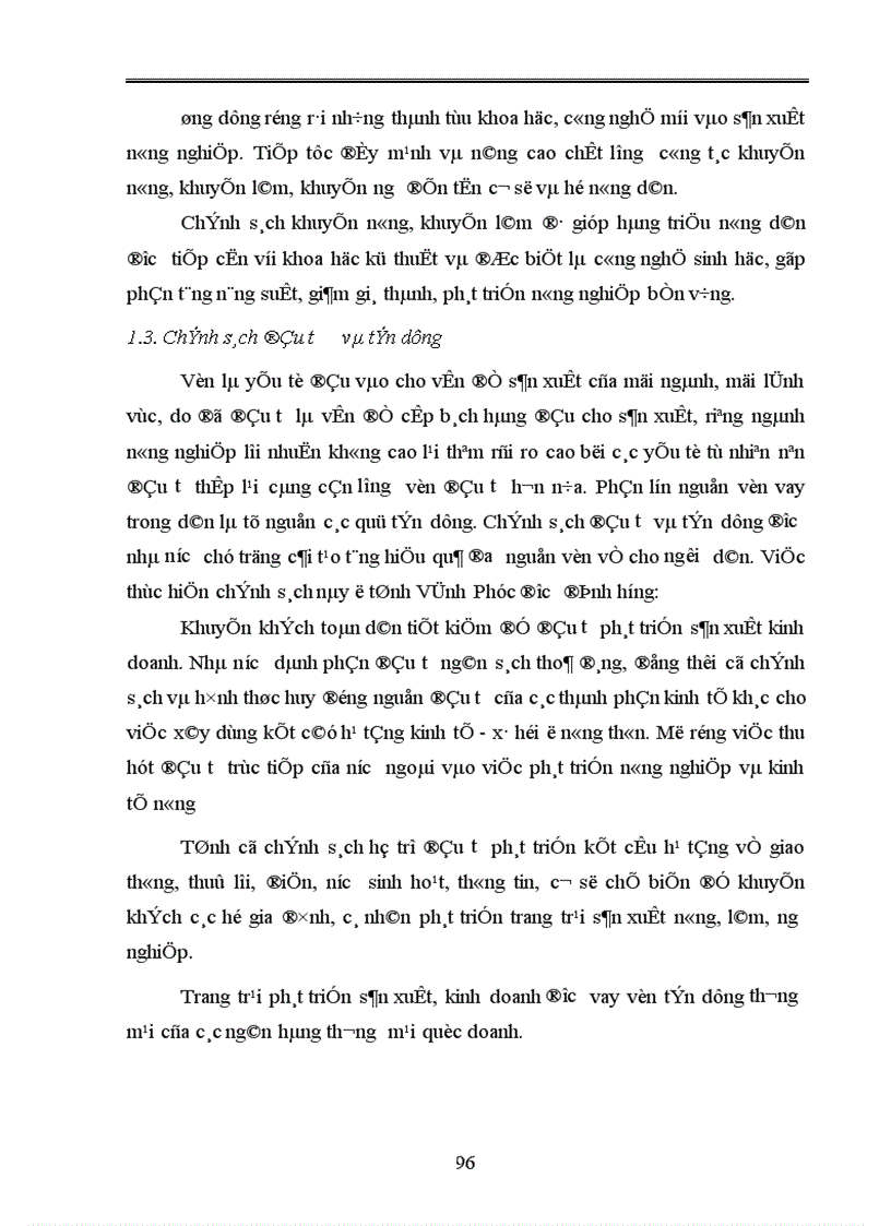 image for page Thực trạng về chuyển dịch cơ cấu kinh tế ngành nông nghiệp tỉnh Vĩnh Phúc