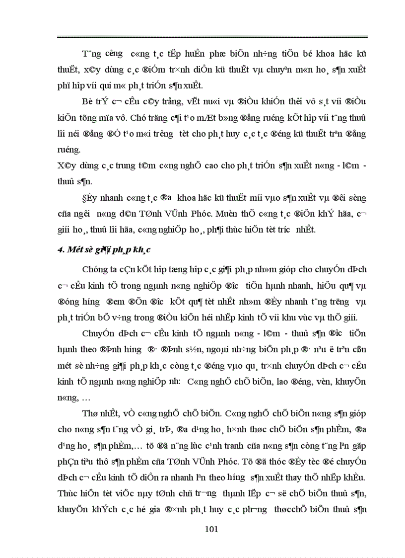 image for page Thực trạng về chuyển dịch cơ cấu kinh tế ngành nông nghiệp tỉnh Vĩnh Phúc