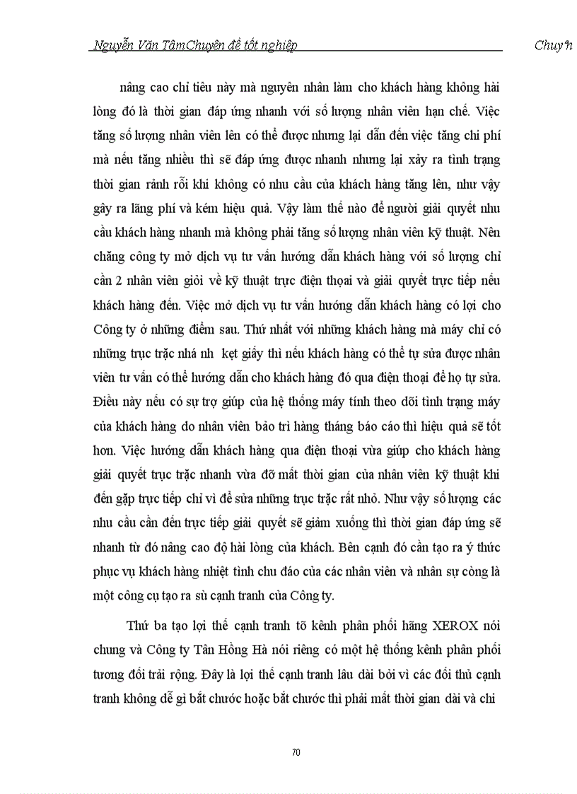 image for page Thị trường và Giải pháp cạnh tranh bằng chiến lược khác biệt hoá sản phẩm của Công ty Tân Hồng Hà