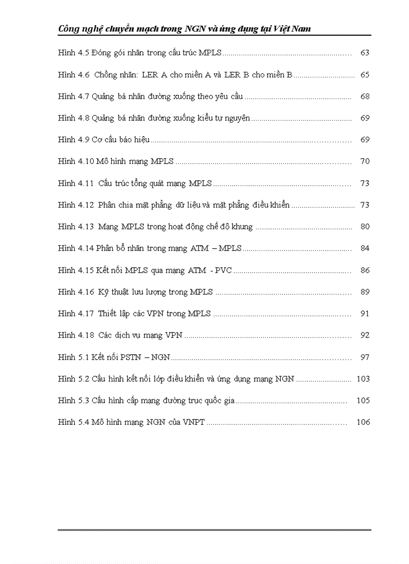 image for page Mô hình triển khai mạng M NGN tại việt nam và tổ chức mạng NGN của VNPT