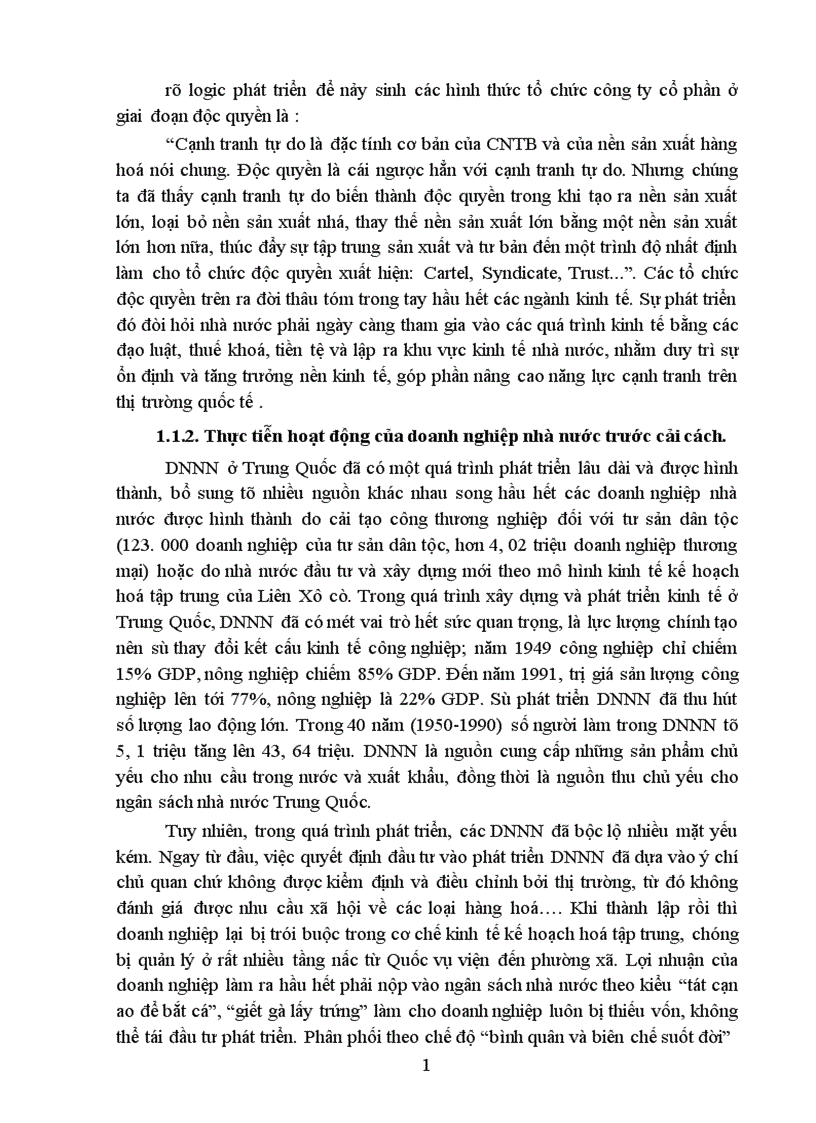 image for page Quá trình hình thành và phát triển các tập đoàn kinh tế nhà nước ở Trung Quốc các giải pháp chính sách có liên quan cũng như những thành tựu đã đạt được những hạn chế còn tồn tại của mô hình tập đoàn này nhằm rút ra những bài học kinh nghiệm cho Việt Nam