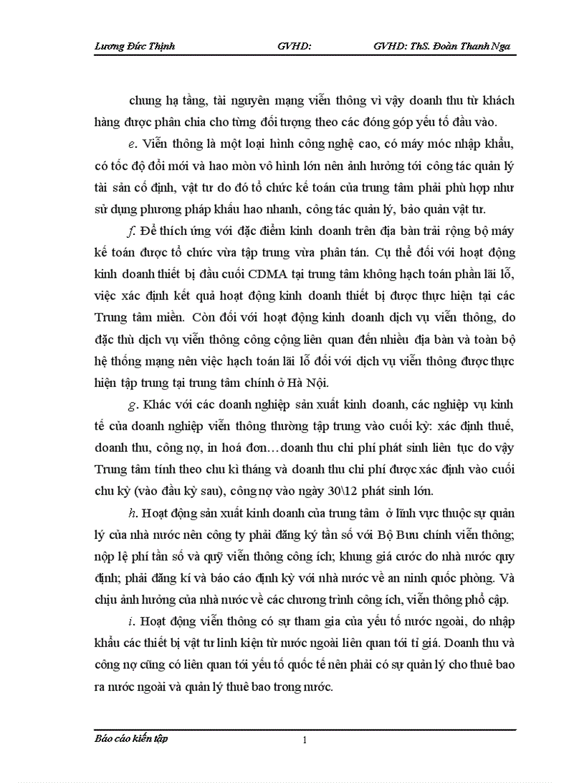 image for page Thực trạng tổ chức hạch toán kế toán tại Trung tâm Viễn thông Di động Điện lực 1