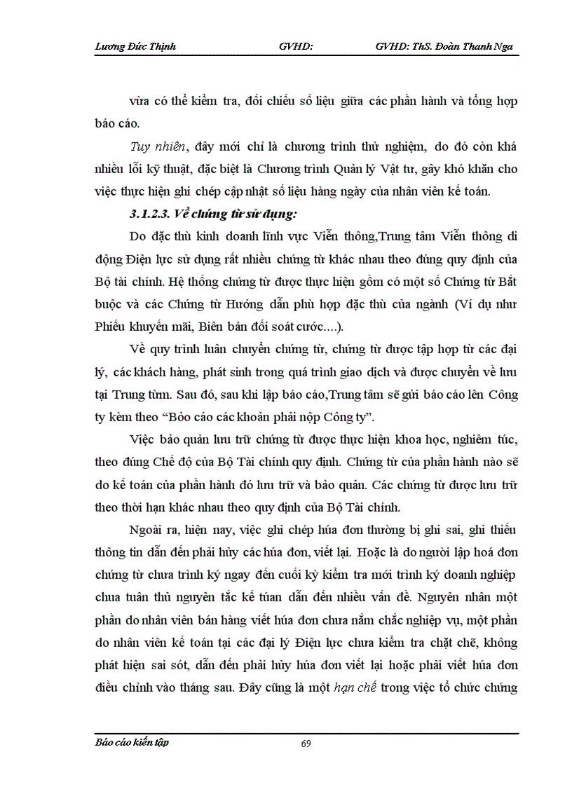 image for page Thực trạng tổ chức hạch toán kế toán tại Trung tâm Viễn thông Di động Điện lực 1