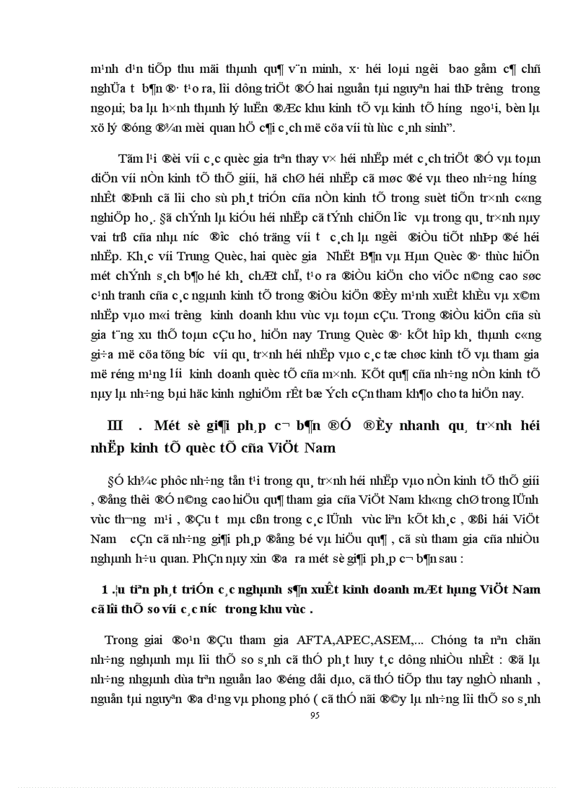 image for page Toàn cầu hoá kinh tế và hội nhập kinh tế quốc tế của Việt Nam