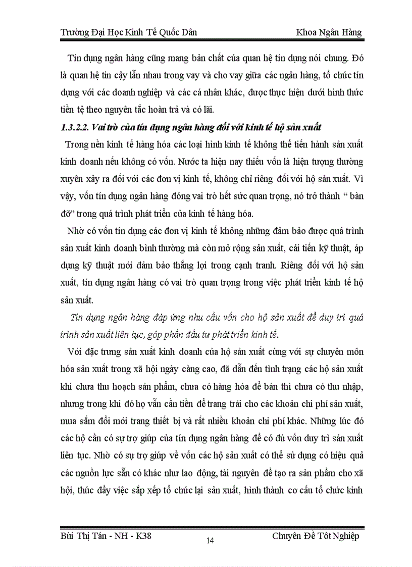 image for page Mở rộng cho vay hộ sản xuất tại Chi nhánh Ngân hàng nông nghiệp và phát triển nông thôn Mê Linh 1