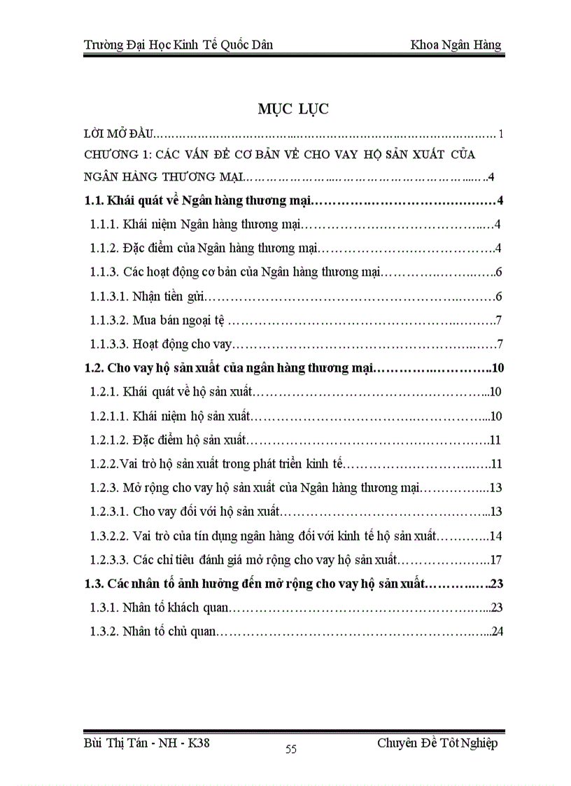 image for page Mở rộng cho vay hộ sản xuất tại Chi nhánh Ngân hàng nông nghiệp và phát triển nông thôn Mê Linh 1