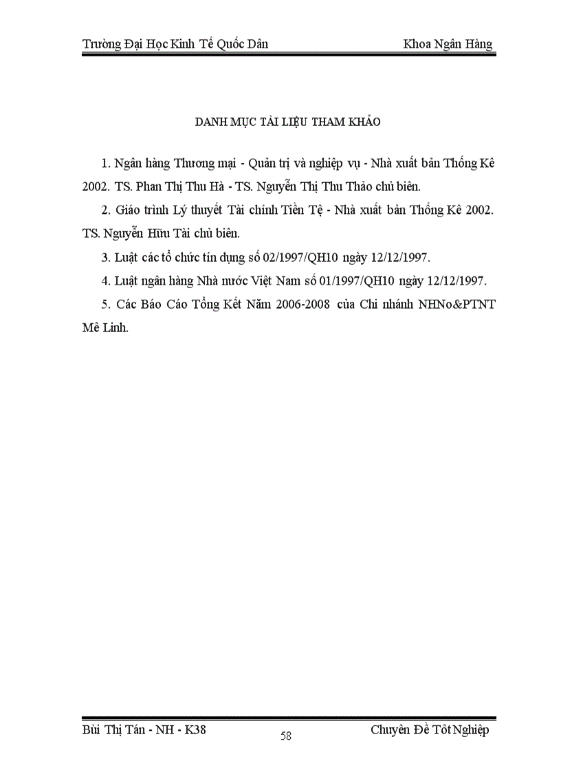 image for page Mở rộng cho vay hộ sản xuất tại Chi nhánh Ngân hàng nông nghiệp và phát triển nông thôn Mê Linh 1