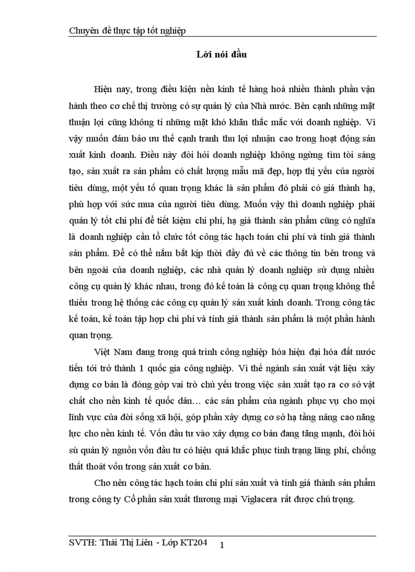 image for page Hoạch toán chi phí sản xuất và tính giá thành sản phẩm 1