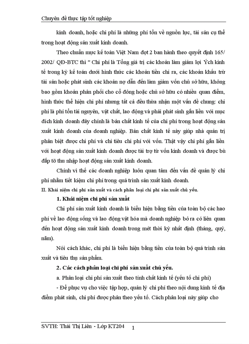 image for page Hoạch toán chi phí sản xuất và tính giá thành sản phẩm 1