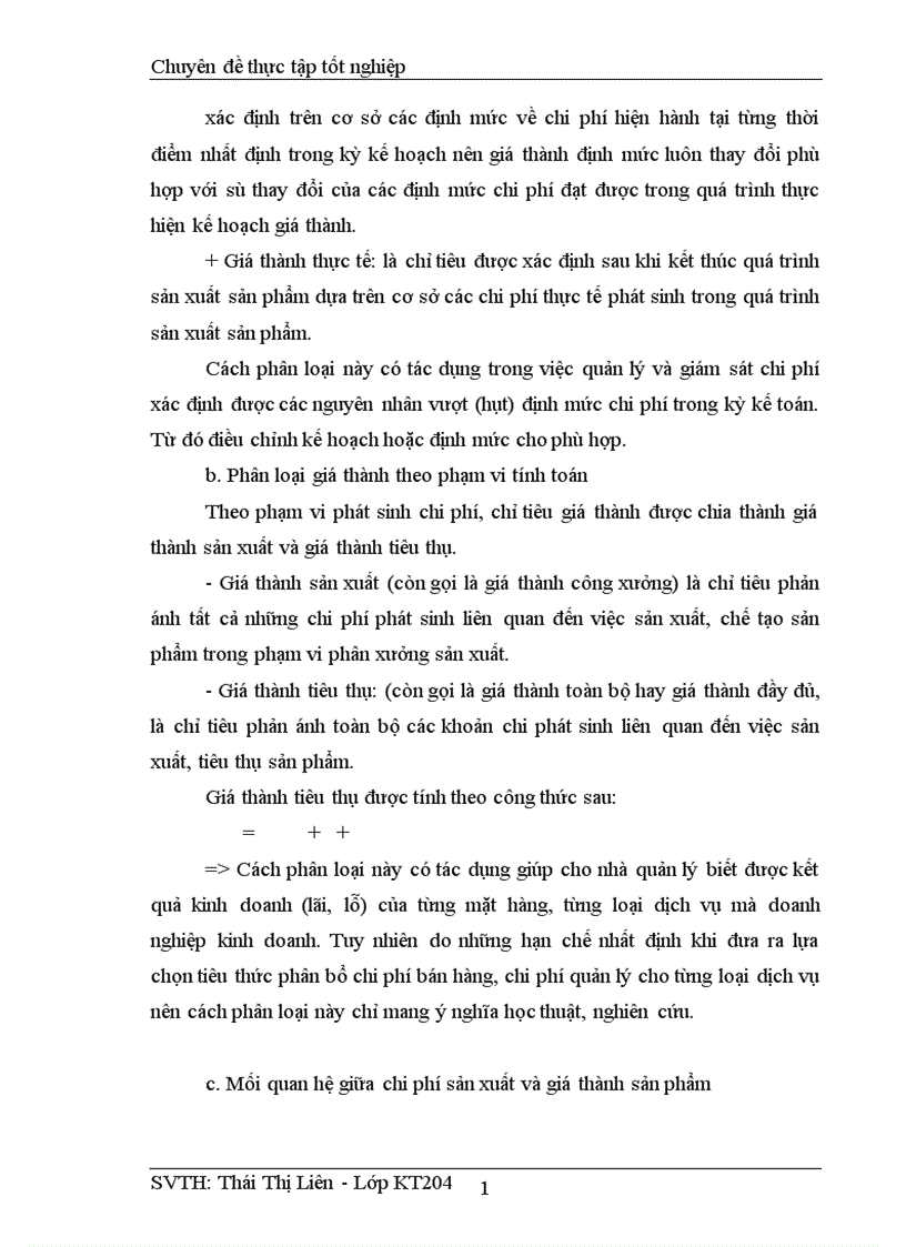 image for page Hoạch toán chi phí sản xuất và tính giá thành sản phẩm 1