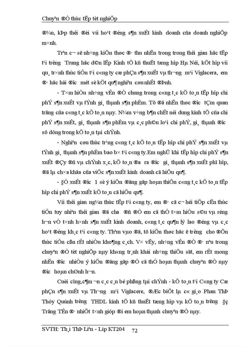 image for page Hoạch toán chi phí sản xuất và tính giá thành sản phẩm 1