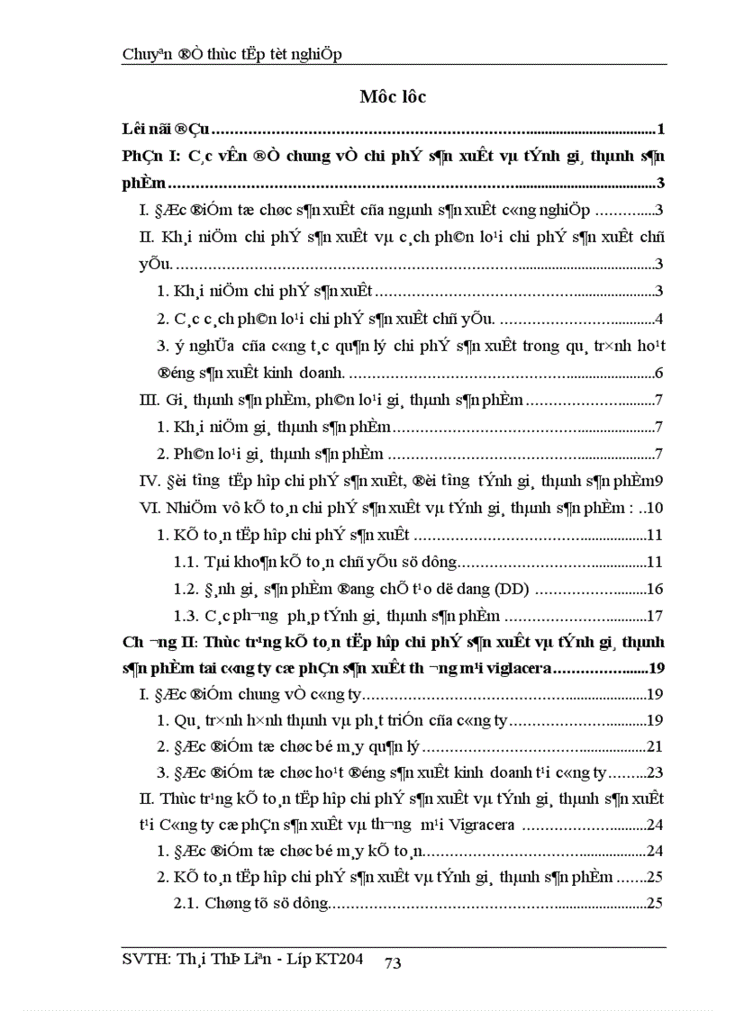 image for page Hoạch toán chi phí sản xuất và tính giá thành sản phẩm 1