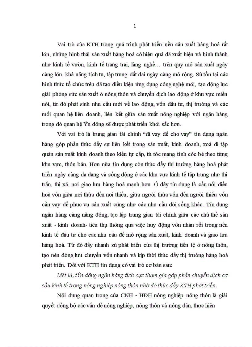 image for page Quan hệ giữa Tín dụng ngân hàng nông nghiệp và phát triển nông thôn với Nông hộ ở khu vực miền núi phía Bắc tỉnh Quảng Nam 1