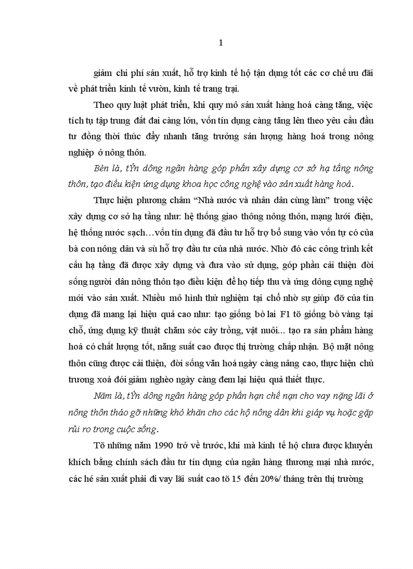 image for page Quan hệ giữa Tín dụng ngân hàng nông nghiệp và phát triển nông thôn với Nông hộ ở khu vực miền núi phía Bắc tỉnh Quảng Nam 1