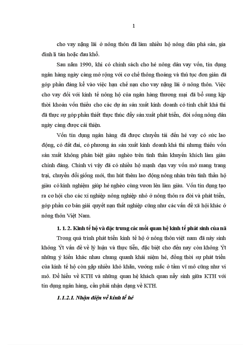 image for page Quan hệ giữa Tín dụng ngân hàng nông nghiệp và phát triển nông thôn với Nông hộ ở khu vực miền núi phía Bắc tỉnh Quảng Nam 1