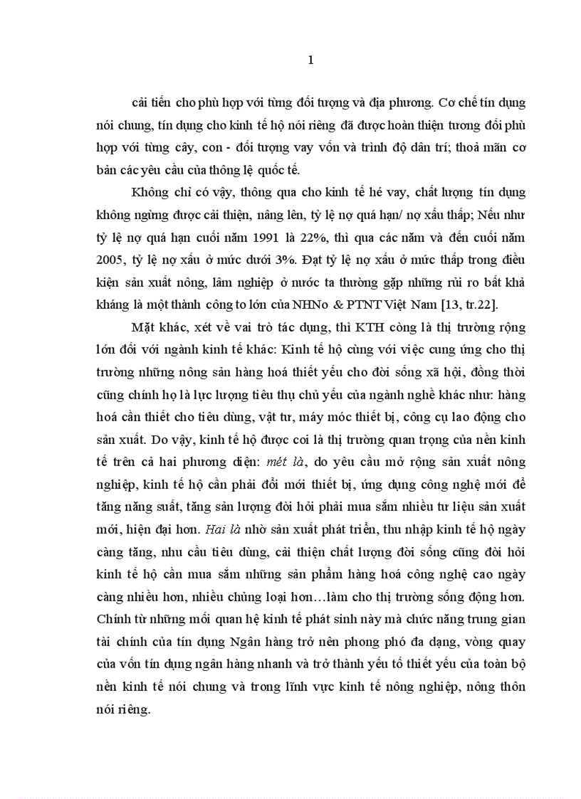 image for page Quan hệ giữa Tín dụng ngân hàng nông nghiệp và phát triển nông thôn với Nông hộ ở khu vực miền núi phía Bắc tỉnh Quảng Nam 1