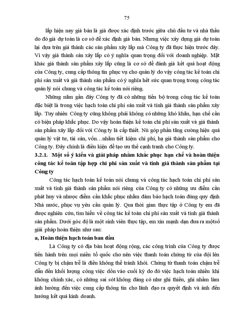 image for page Tổ chức kế toán chi phí sản xuất và tính giá thành sản phẩm xây lắp tại Công ty Cổ phần Đầu tư và Xây dựng Hòa Sơn