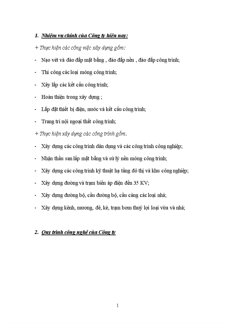 image for page Báo cáo tổng hợp về Công ty xây dựng số 4