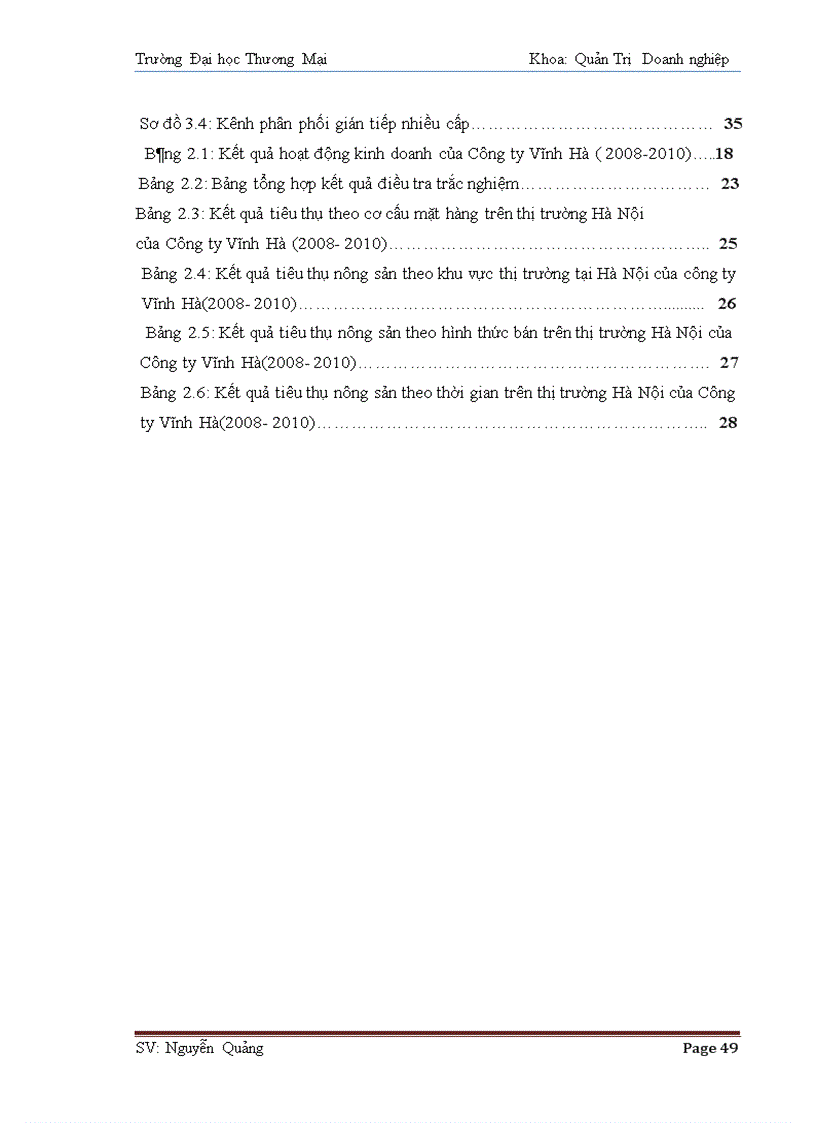 image for page Đẩy mạnh tiêu thụ mặt hàng nông sản chủ chốt của Công ty Cổ phần Xây dựng và Chế biến lương thực Vĩnh Hà trên thị trường Hà Nội 1