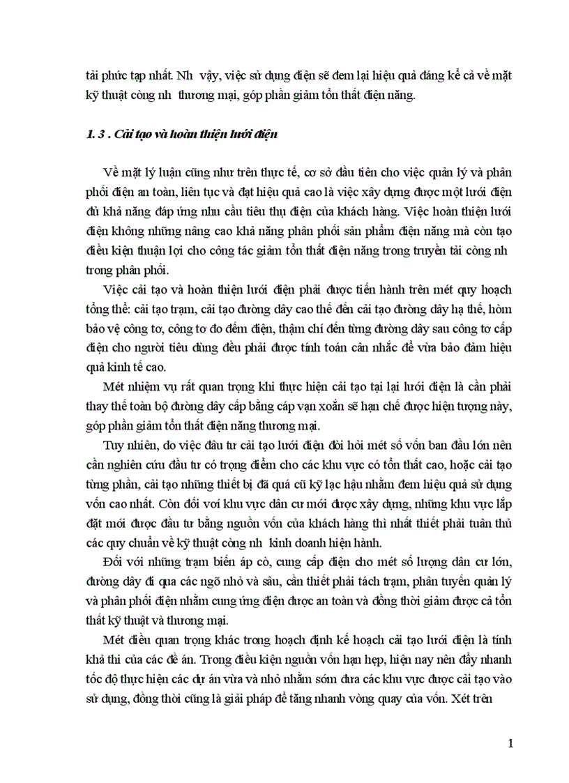 image for page Báo cáo thực tập tại công ty điện lực thành phố Hà nội