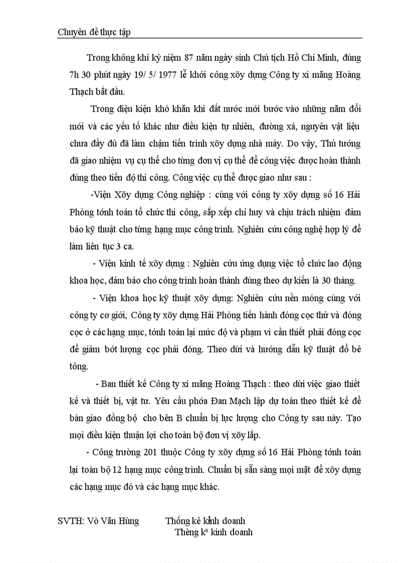 image for page Phân tích tình hình hoạt động sản xuất kinh doanh của Công ty xi măng Hoàng Thạch giai đoạn 2000 2005