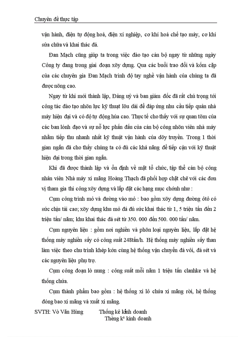 image for page Phân tích tình hình hoạt động sản xuất kinh doanh của Công ty xi măng Hoàng Thạch giai đoạn 2000 2005