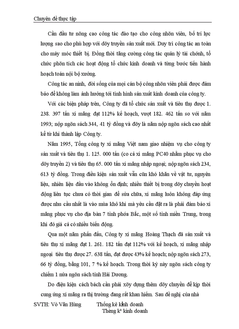 image for page Phân tích tình hình hoạt động sản xuất kinh doanh của Công ty xi măng Hoàng Thạch giai đoạn 2000 2005