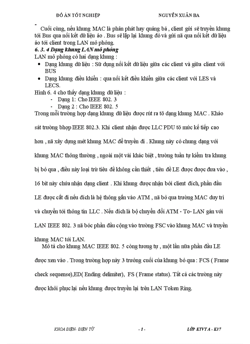 image for page Xây dựng các tham số cơ bản cho B ISDN