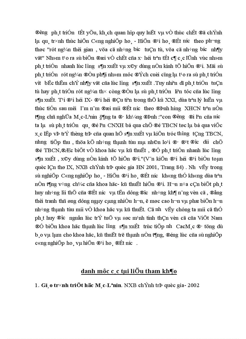 image for page Vai trò của khoa học và kỹ thuật trong sự phát triển lực lượng sản xuất 1