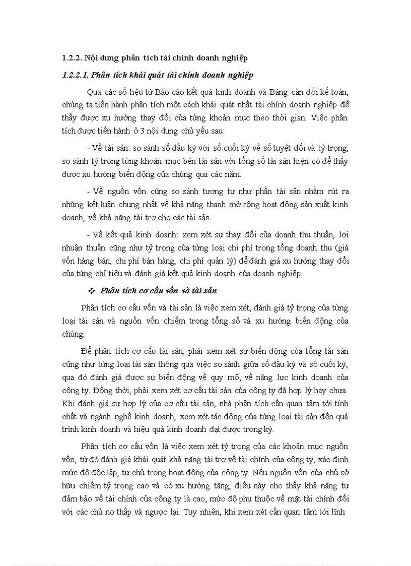 image for page Phân tích tình hình tài chính tại Công ty Cổ Phần Thực Phẩm Hữu Nghị