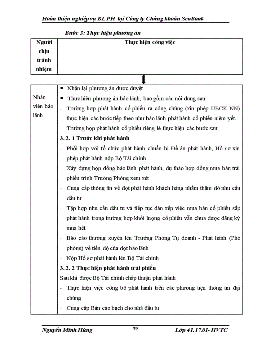 image for page Hoàn thị nghiệp vụ bảo lãnh phát hành chứng khoán của công ty chứng khoán Seabank 1