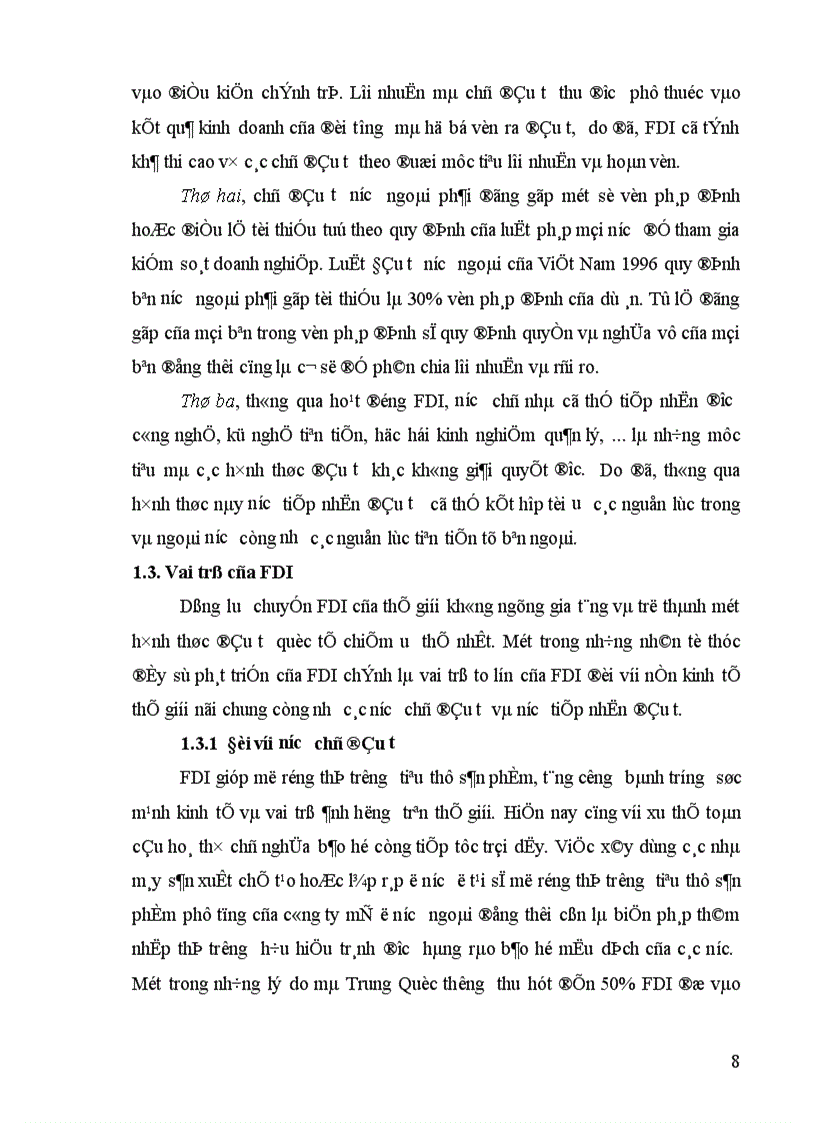 image for page Tình hình đầu tư trực tiếp ra nước ngoài của Nhật Bản trong thập kỷ 90 và một số giải pháp nhằm tăng cường thu hút đầu tư của Nhật Bản vào Việt Nam 1