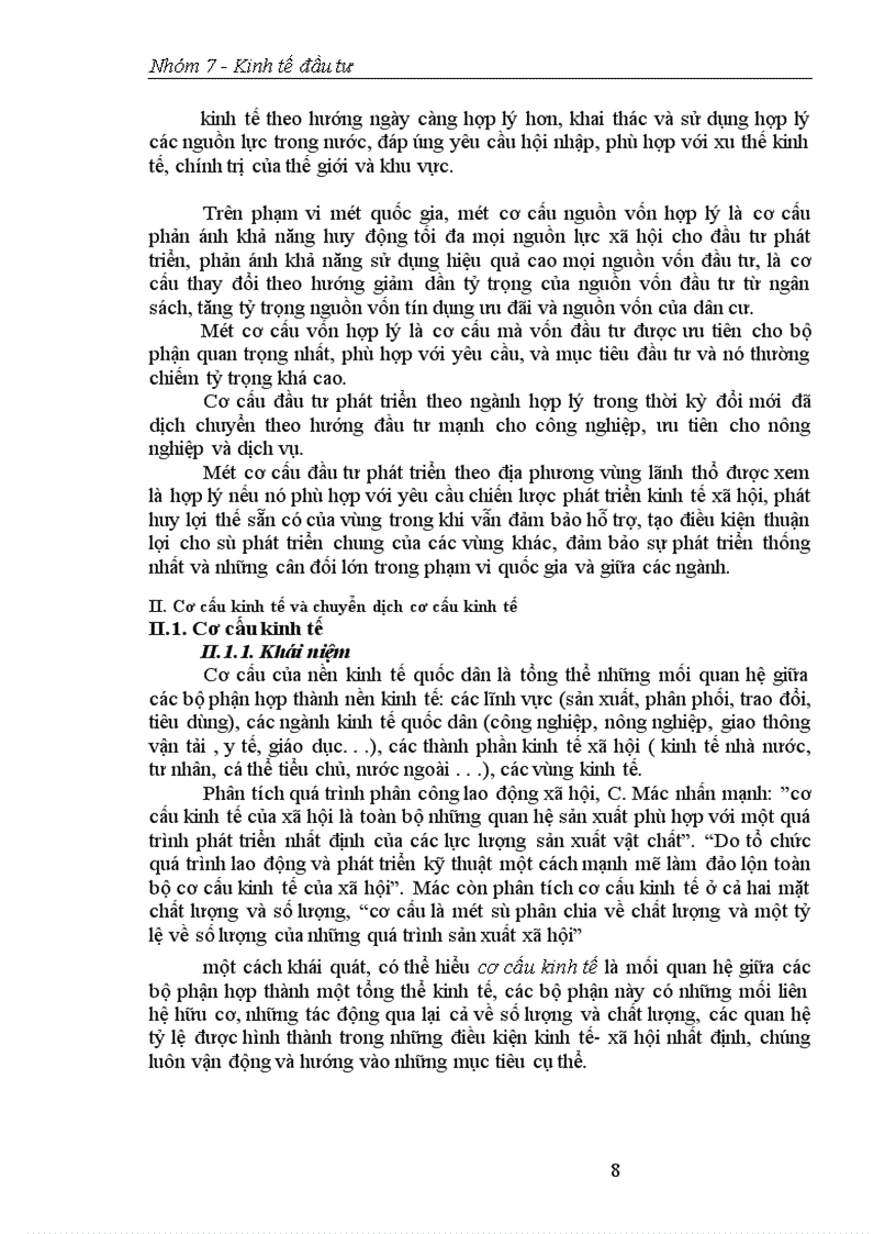 image for page Chuyển dịch cơ cấu KT ngành trong quá trình CNH HĐH