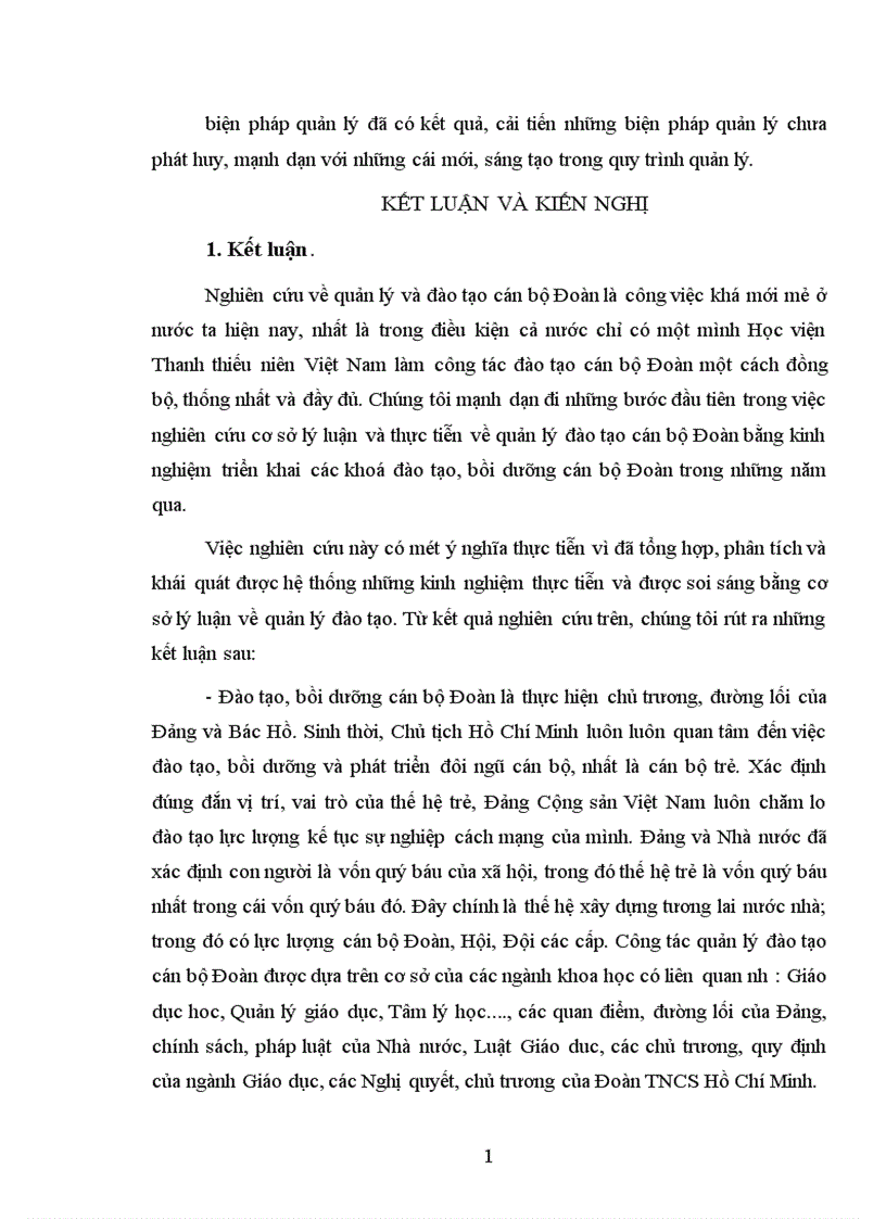 image for page Một số biện pháp cơ bản quản lý đào tạo cán bộ Đoàn TNCS Hồ Chí Minh của Học viện thanh thiếu niên Việt Nam trong giai đoạn hiện nay 1