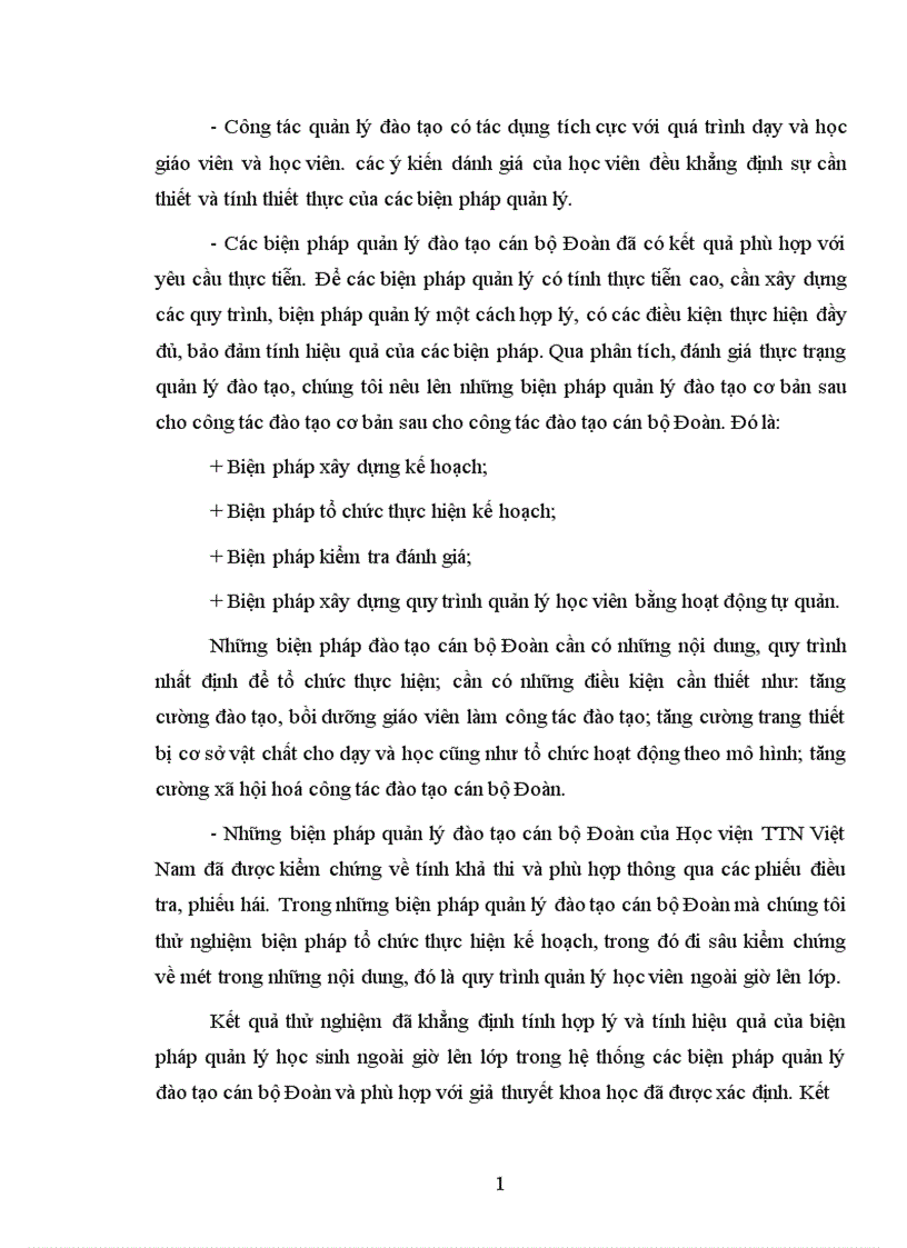 image for page Một số biện pháp cơ bản quản lý đào tạo cán bộ Đoàn TNCS Hồ Chí Minh của Học viện thanh thiếu niên Việt Nam trong giai đoạn hiện nay 1