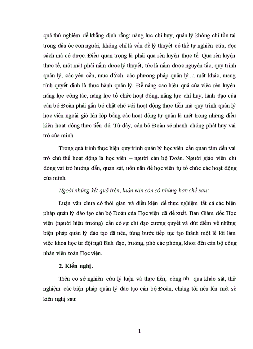 image for page Một số biện pháp cơ bản quản lý đào tạo cán bộ Đoàn TNCS Hồ Chí Minh của Học viện thanh thiếu niên Việt Nam trong giai đoạn hiện nay 1