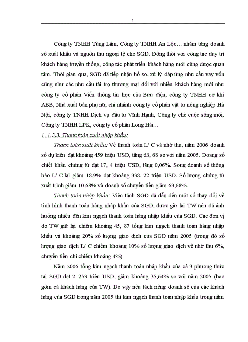 image for page Thẩm định dự án đầu tư vay vốn trung và dài hạn tại Sở giao dịch Ngân hàng Ngoại thương Việt Nam Thực trạng và giải pháp 1