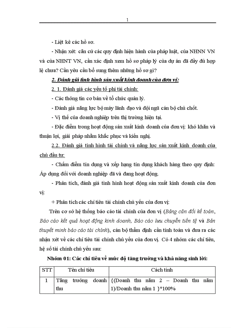 image for page Thẩm định dự án đầu tư vay vốn trung và dài hạn tại Sở giao dịch Ngân hàng Ngoại thương Việt Nam Thực trạng và giải pháp 1