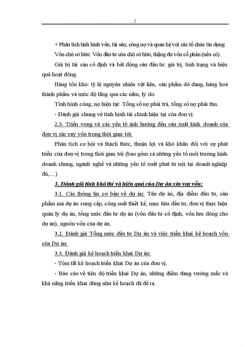 image for page Thẩm định dự án đầu tư vay vốn trung và dài hạn tại Sở giao dịch Ngân hàng Ngoại thương Việt Nam Thực trạng và giải pháp 1