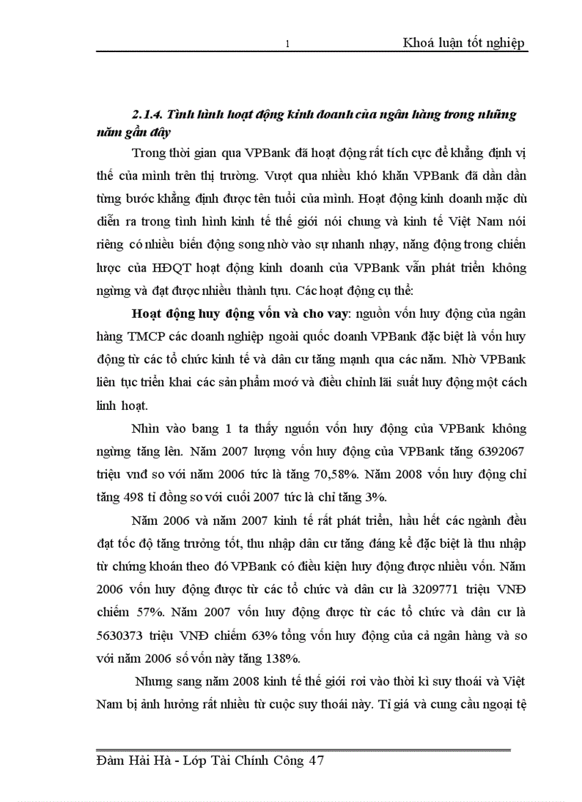 image for page Phát triển hoạt động cho vay dành cho khách hàng cá nhân tại ngân hàng thương mại cổ phần VPBANK