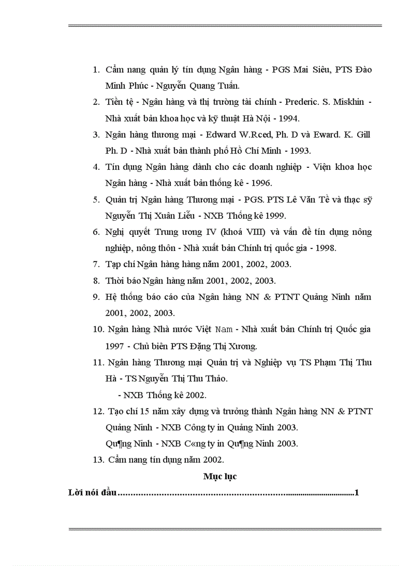 image for page Một số giải pháp nâng cao hiệu quả hoạt động tín dụng của Ngân hàng Nông nghiệp và Phát triển Nông thôn Quảng Ninh 1