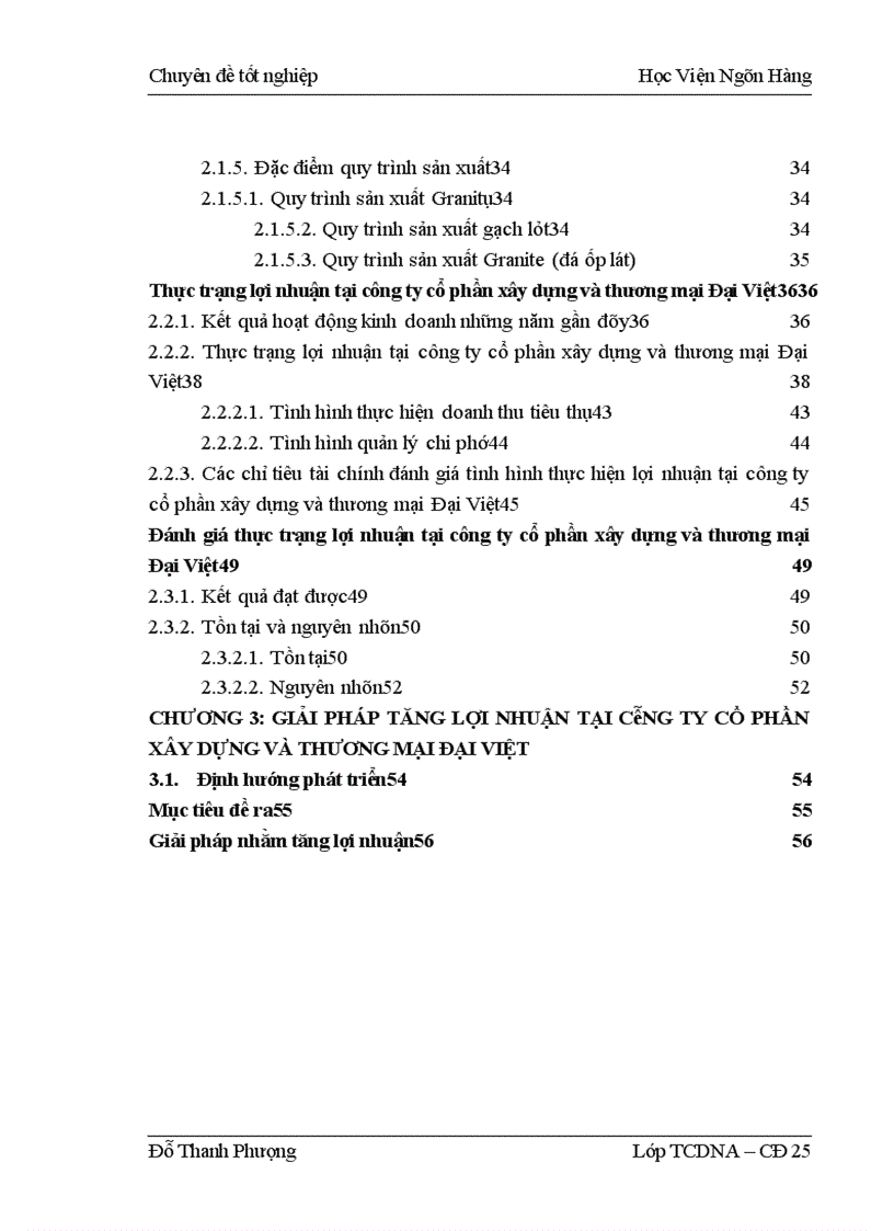 image for page Lợi nhuận và một số giải pháp chủ yếu nhằm tăng lợi nhuận tại Công ty cổ phần xây dựng và thương mại Đại Việt